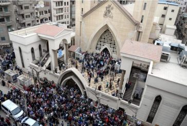 En Egipto, deja 44 muertos y más de 100 heridos, dos atentados de ISIS contra dos iglesias coptos católica ortodoxas.