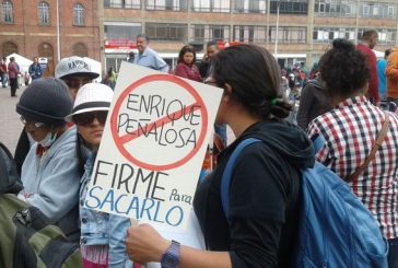 Petristas descontentos por negativa del CNE contra la revocatoria de Peñalosa