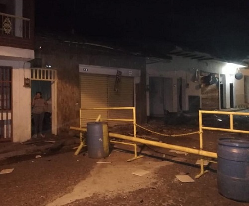 Comando de Policía del departamento del Cauca, confirmó atentado con explosivos en la sede de la Fiscalía.