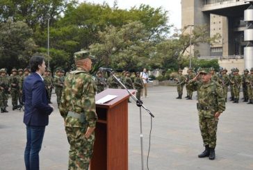 Para reforzar la inseguridad en Medellín, Séptima División del Ejército entrega 80 hombres.