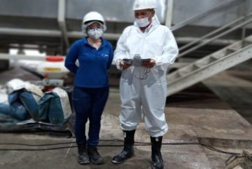 ICA inspecciona y controla, plantas productoras de harinas para la producción de alimentos para animales en el Atlantico.