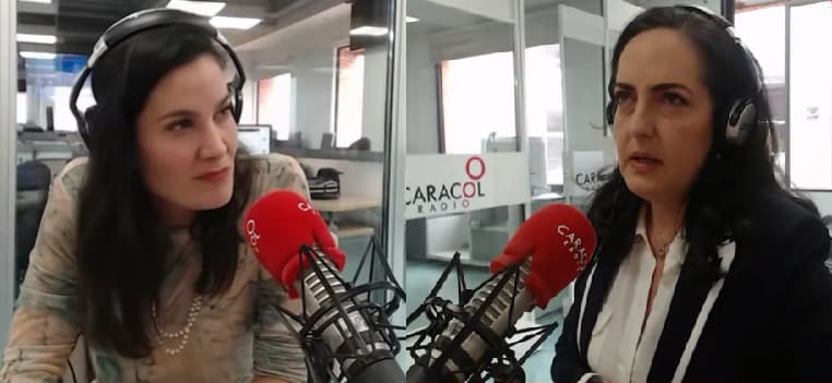 Vanessa de la Torre pierde el control en entrevista con María Fernanda Cabal.