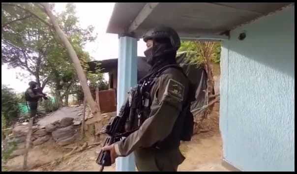 12 capturados en Operativo de la Policía en el cerro Los Alpes, Cúcuta