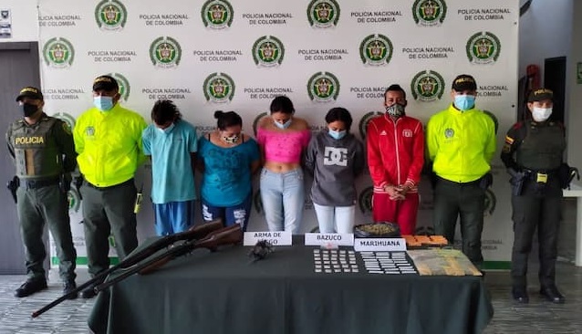 Allanamientos simultáneos contra el Tráfico de Estupefacientes en los Corregimientos de Sonso y Guabitas municipio de Guacari.