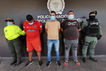 Caen en poder de la Policía de Cúcuta, 3 delincuentes que mantenían “outsourcing” al servicio del ELN