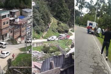 Operativo de la Policía termina en un ataque criminal contra un Subteniente, un fiscal y una patrullera en los cerros orientales de Bogotá