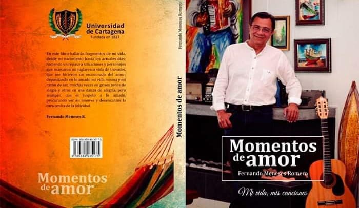 El maestro Fernando Meneses presenta su libro: “Momentos de Amor”