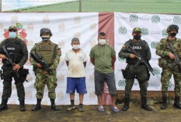Capturados padre e hijo señalados de ser integrantes del GAO-r Dagoberto Ramos Ortiz en la Cauca