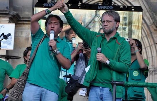 Los Verdes irán de segundones a la presidencia de Colombia