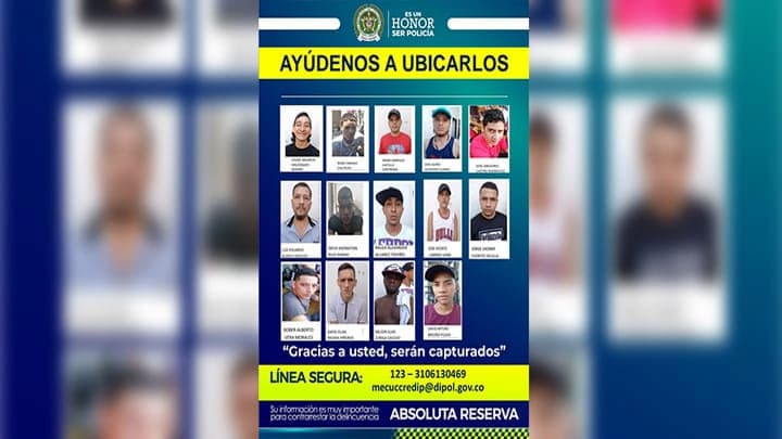 En fuga masiva de presos en Cúcuta, se escaparon 17 reclusos de la estación de Policía del barrio Aeropuerto