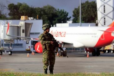 Un terrorista despedazado, y dos Policías víctimas del hecho, deja el doble atentado terrorista, en el aeropuerto Internacional Camilo Daza de Cúcuta.