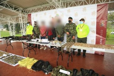 Capturan a tres de los terroristas que secuestraron al Patrullero Tomás Andrés Blanco en Nariño, e incautan abundante material bélico