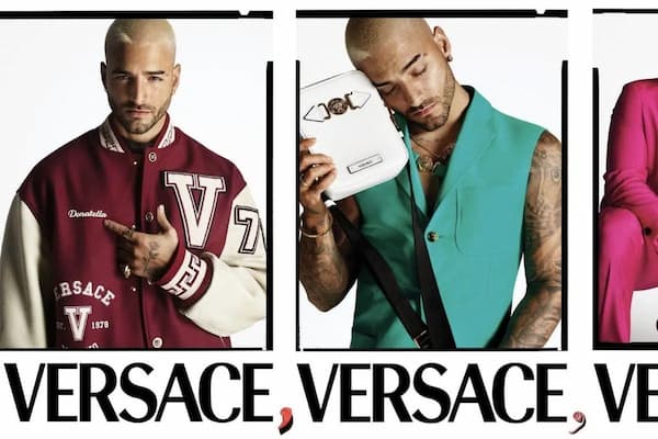 Maluma en la campaña oficial de Versace de primavera – verano