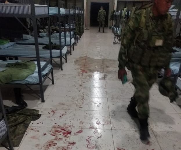 Escalada terrorista contra las bases militares del Ejercito, en el sur del Cesar deja 28 heridos y un soldado muerto