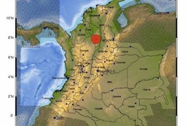 Fuerte temblor de 5.2 con epicentro en Santa Rosa de Osos, sur de Bolívar, impacta también a Santander, Cesar, Cundinamarca y Boyacá