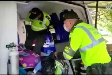 Policía de Antioquia detiene narco ambulancia con 118 kilos de coca en La Pintada sur oeste de Antioquia
