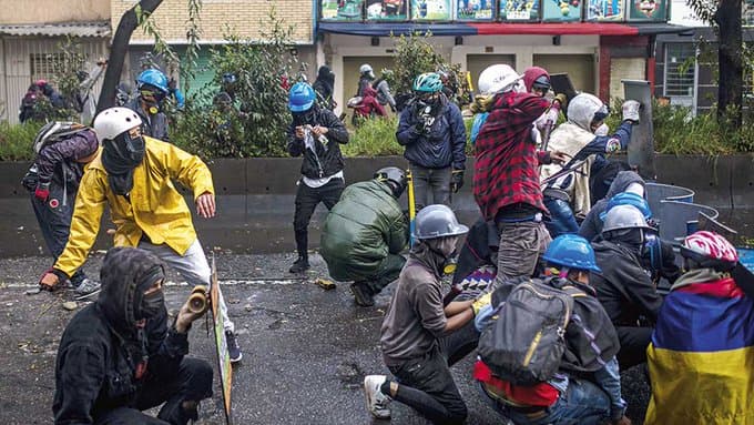 Aquí los puntos de concentración de por lo menos 30 marchas en Bogotá, organizadas incluso por los grupos violentos autodenominados “Primera Línea”