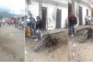 Terroristas arremeten en el Cauca por la baja de alias Mayimbú. 20 personas afectadas con aturdimiento, y varias vivinedas y locales comerciales destruidos