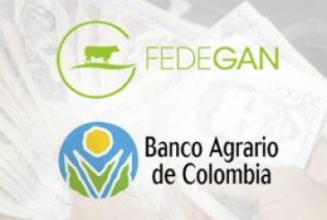 Convenio entre la Federación Colombiana de Ganaderos y el Banco Agrario de Colombia para que los ganaderos accedan a créditos.