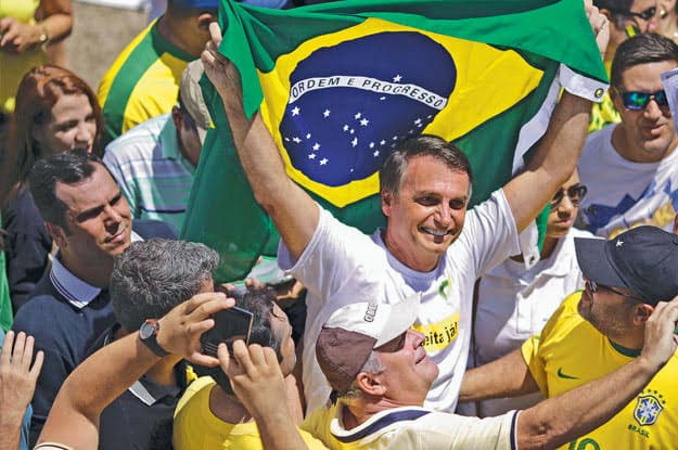 Este dos de octubre Jair Bolsonaro se le mide a las falsas encuestas que dan ganador al comunista Lula Da Silva