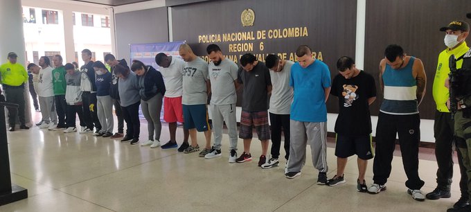 Capturan a 17 delincuentes en 23 allanamientos en municipios de Antioquia, y Medellín