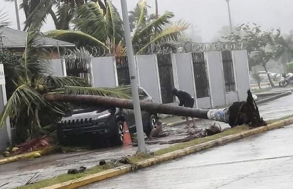 Huracán Julia deja daños leves en San Andrés, sin embargo dejó dos personas lesionadas, más de 150 viviendas afectadas, y dos destruidas, y un sector sin energía