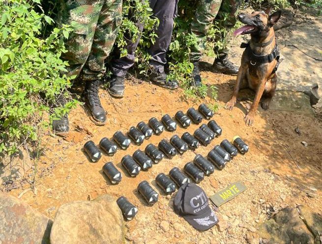 Incautan 30 minas antipersonales en zona rural de Cúcuta, Norte de Santander