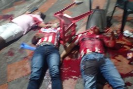 Masacre en Barranquilla, 4 personas fueron asesinadas, y 6 más resultaron heridas cuando miraban un partido de fútbol en un sitio público