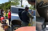 Policía incauta camioneta cargada con 590 kilos de marihuana creepy en Roldanillo, Valle